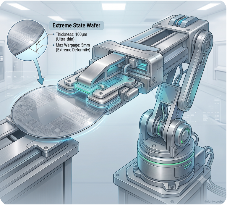 Mighty Prober High-Precision Semiconductor Automated Wafer Probe Station Equipment